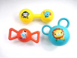 Fisher-Price set de balles colorées avec poignées pour bébés
