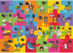 Gibsons grands puzzles de sol alphabet original pour enfants