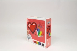 Plus-Plus Puzzle by Number cœur 250 pièces
