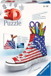RAVENSBURGER Puzzle 3D Baskets (américaines) 108 pièces