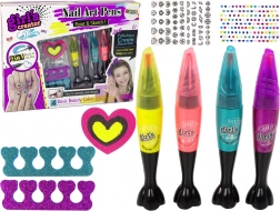 Kit de décoration des ongles – 4 feutres