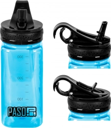Paso bouteille d’eau scolaire en tritan 500 ml bleu
