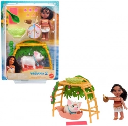 disney princess moana 2 – set de jeu bain simea et pua