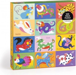 Puzzle Zodiaque chinois 500 pièces