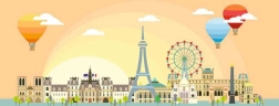 Puzzle panoramique 1000 pièces – PARIS de Ravensburger