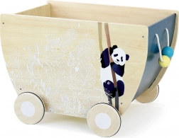 Chariot en bois Vilac Canopée avec roues en caoutchouc