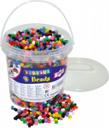Playbox perles à repasser en seau – couleurs de base, 5000 pcs