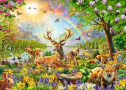 Ravensburger Puzzle Animaux de la Forêt XXL 200 pièces