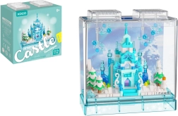 Mini kit de construction KOCO château d'hiver, 381 pièces
