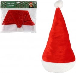 Bonnet de Noël Santa pour adultes en tissu doux, diamètre 29 cm