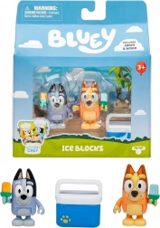 Bluey – set de figurines 2‑pack Glace
