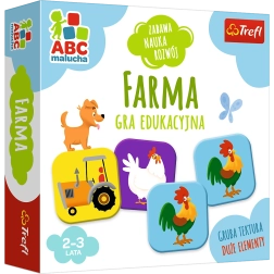 Jeu ABC pour tout-petits à la ferme