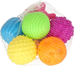 Ballons sensoriels pour enfants, set de 6 pièces dans un filet