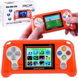 Console de jeu de poche avec 70 jeux – Orange