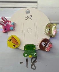 Set de barrettes pour enfants avec petits animaux