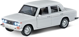Voiture blanche avec lumière et son 18 cm