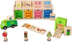 Jouet en bois de recyclage pour enfants
