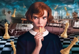 puzzle netflix : le jeu de la dame 1000 pièces