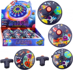 Disque spatial lumineux avec son – toupie UFO