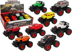 Voiture tout-terrain en métal Grandes roues Couleurs assorties Bump Up HAT13