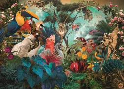 Puzzle HEYE Fauna Fantasies – diversité aviaire 1000 pièces