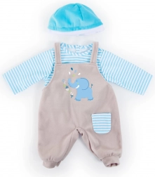 Ensemble de vêtements 3 pièces pour poupées BAYER DESIGN (33–38 cm)