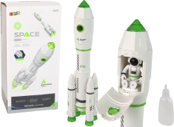 Fusée spatiale avec fumée, lumières et sons pour enfants