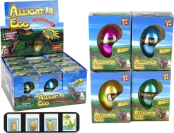 œuf d'alligator crocodile croissant 6 cm