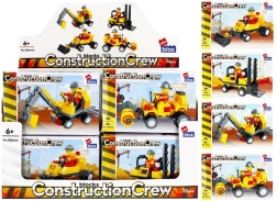 Kit de machines de chantier avec minifigurine
