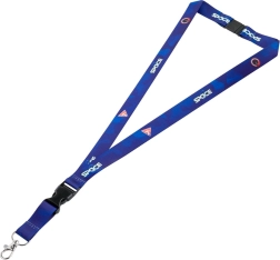 Porte-clés avec mousqueton motif Espace