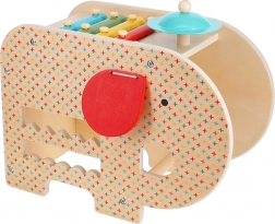 Éléphant musical en bois 5 en 1 Petit Collage
