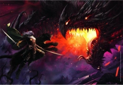 Puzzle Clementoni Dungeons & Dragons : Face à face 1000 pièces