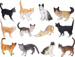 Figurine animale Chat 12 cm