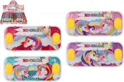 Jeu d’eau de poche avec licorne