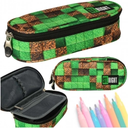 Trousse scolaire à une seule compartiment ST.RIGHT Pixel Cubes