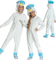 Costume enfant POKEMON Quaxly kigurumi avec capuche 127–136 cm (7–8 ans)