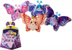 Papillon en peluche Fluffyfly 12 cm – ailes gonflables, 4 couleurs