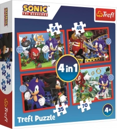 Puzzle 4v1 Aventure de Sonic SEGA Sonic The Hedgehog