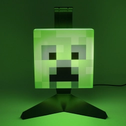 Lampe LED gaming MINECRAFT à piles AAA