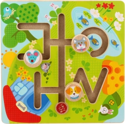 Lucy & Leo Vallée ensoleillée – labyrinthe moteur en bois