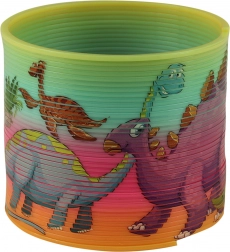 Ressort magique avec dinosaure