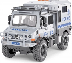 Véhicule blindé de police avec effets lumineux et sonores 24 cm