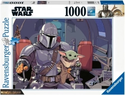 Puzzle Ravensburger STAR WARS: THE MANDALORIAN 1000 pièces