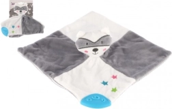 Raton Laveur en Peluche Dormeur avec Hochet 20x20 cm