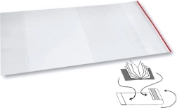 Couverture universelle pour livres et cahiers OXYBAG avec bande adhésive
