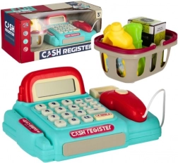 Caisse enregistreuse pour enfants avec accessoires, lumières et sons