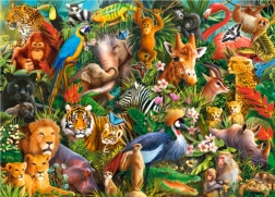 Puzzle 180 pièces Amazing Animals