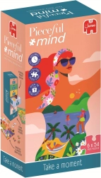 Jumbo puzzle Pieceful Mind : offre-toi un moment 6×54 pièces