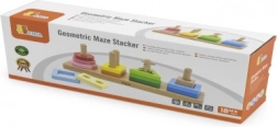 Labyrinthe trieur géométrique en bois Viga
