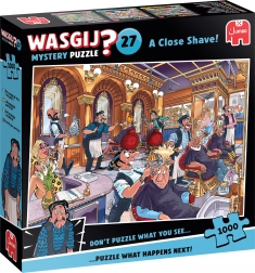 Puzzle Jumbo Wasgij Mystère 27: Rasage Approfondi 1000 Pièces